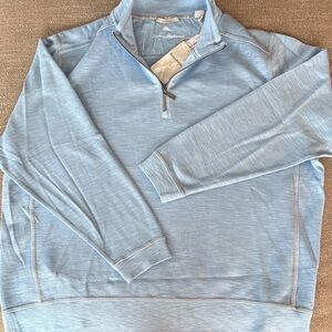 TOMMY BAHAMA Tobago Bay Half Zip Pullover Top Sweater Cruise Size XXXL NEW!